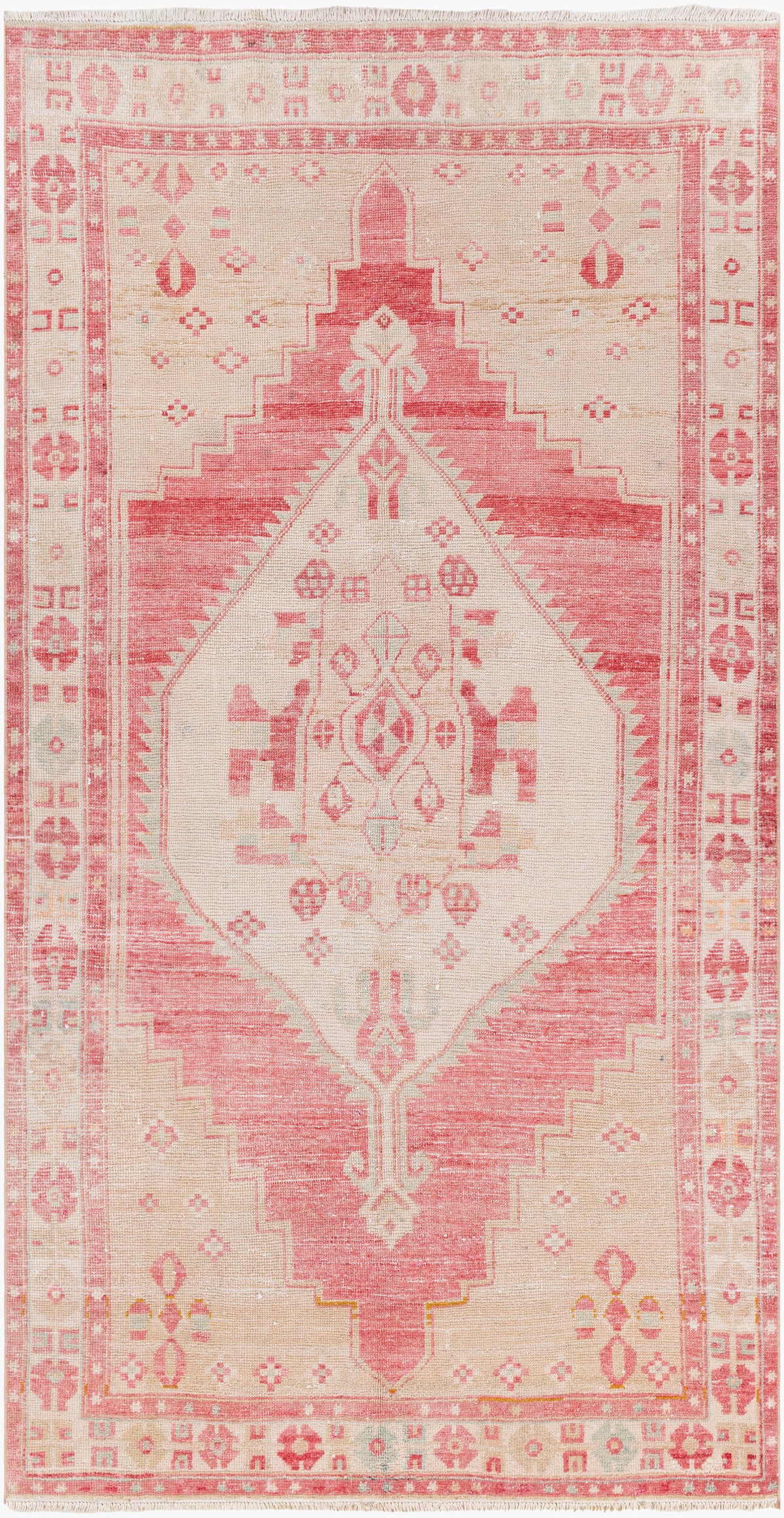 Antique One of a Kind Handmade Rug