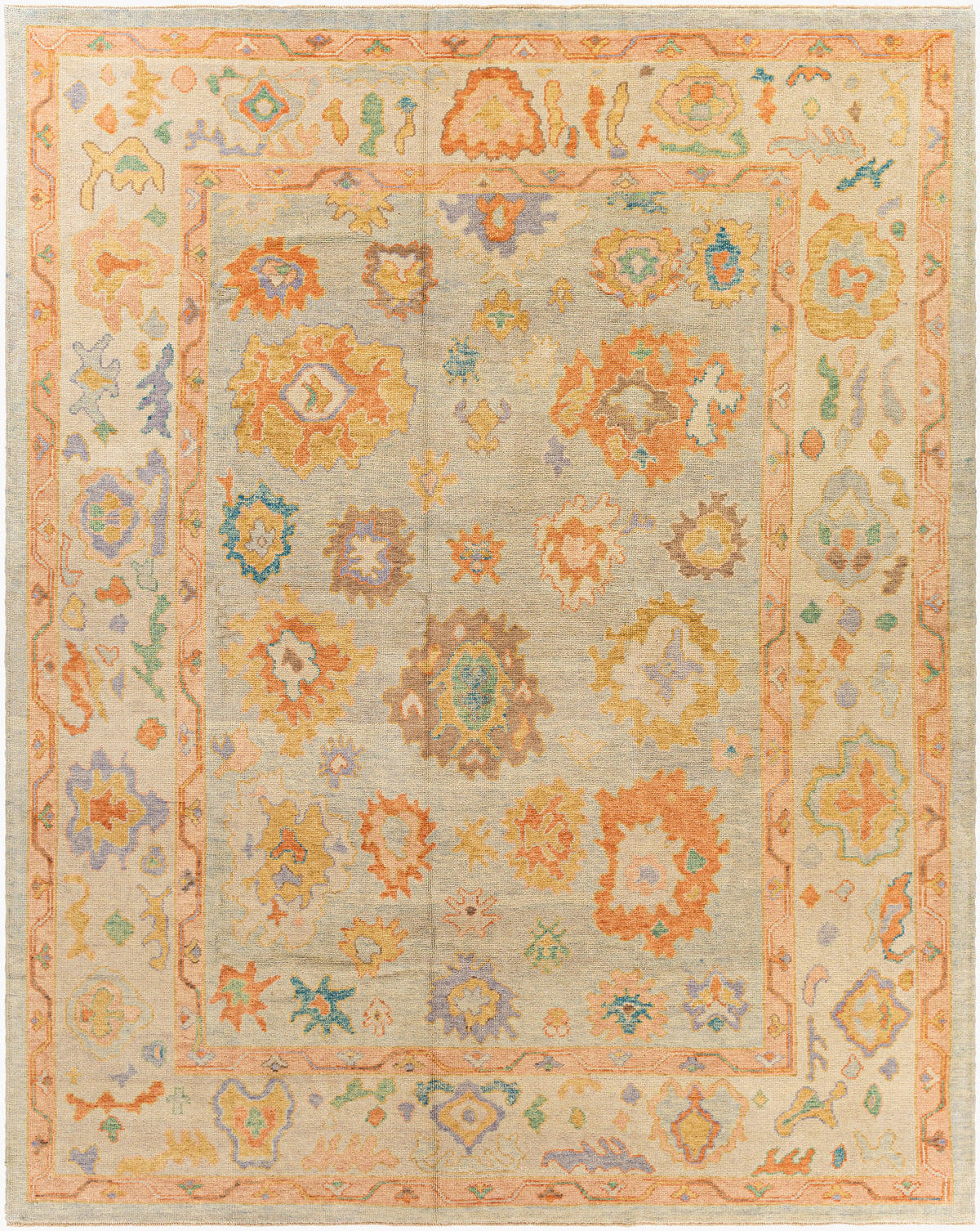 Antique One of a Kind Handmade Rug