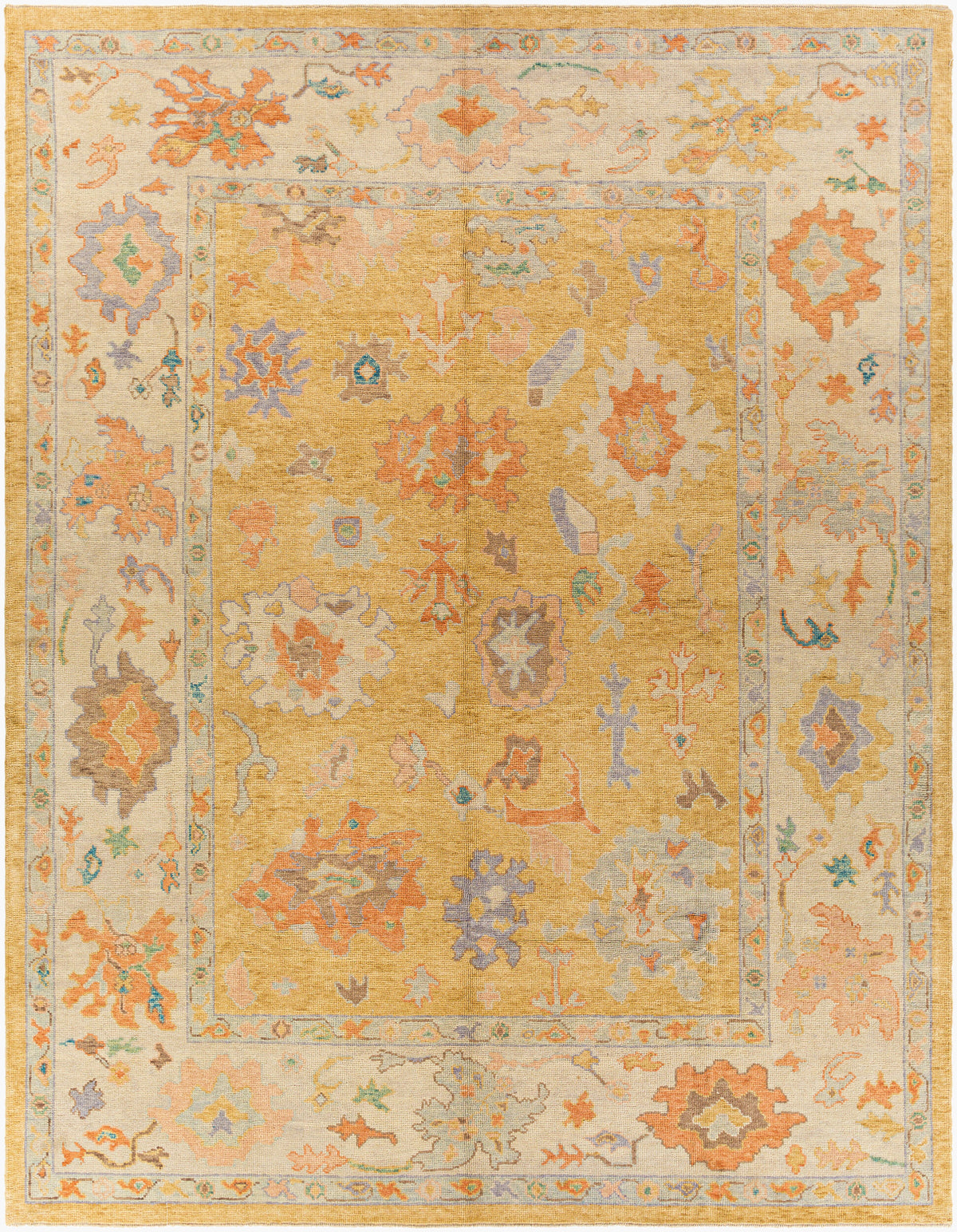 Antique One of a Kind Handmade Rug