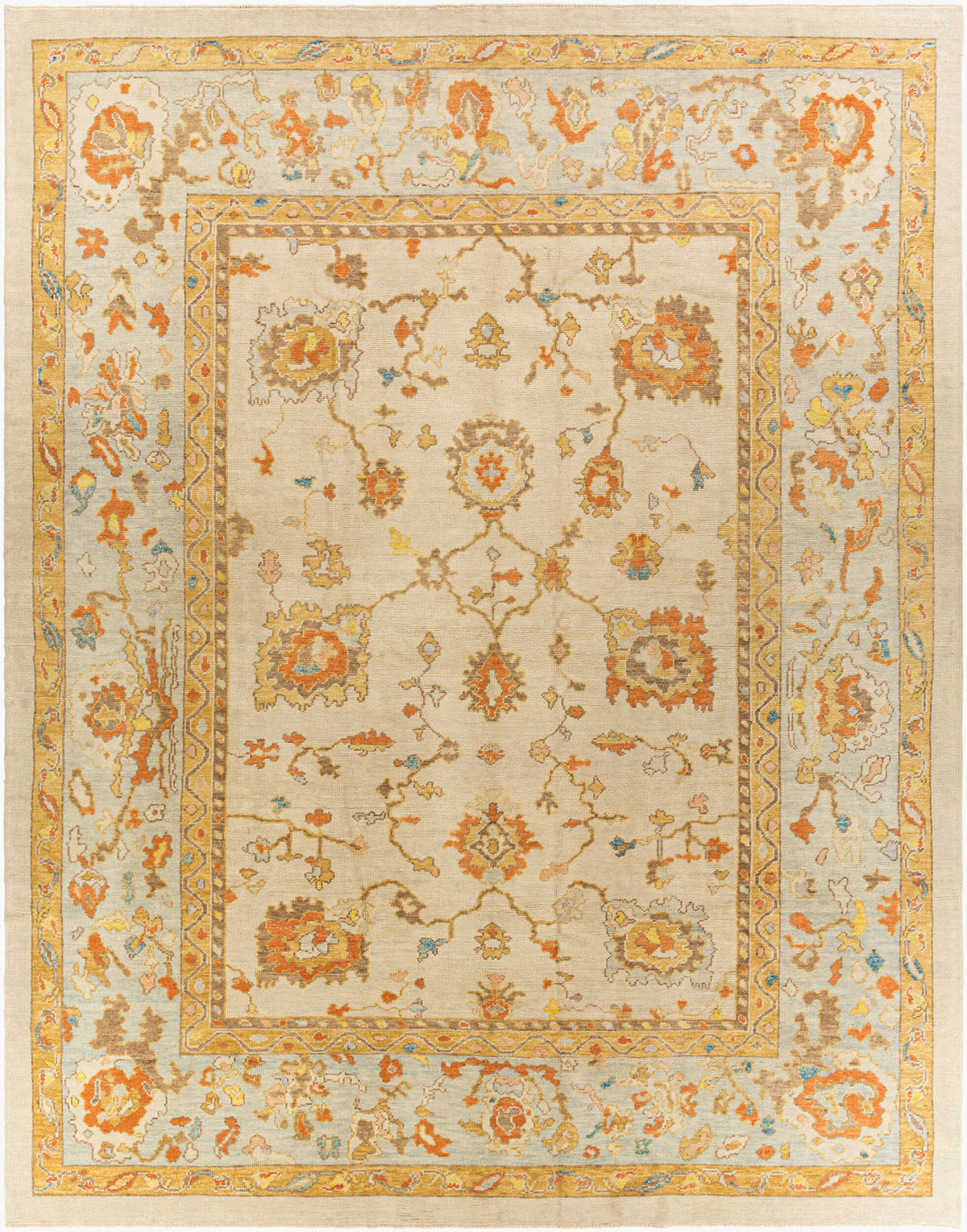 Antique One of a Kind Handmade Rug