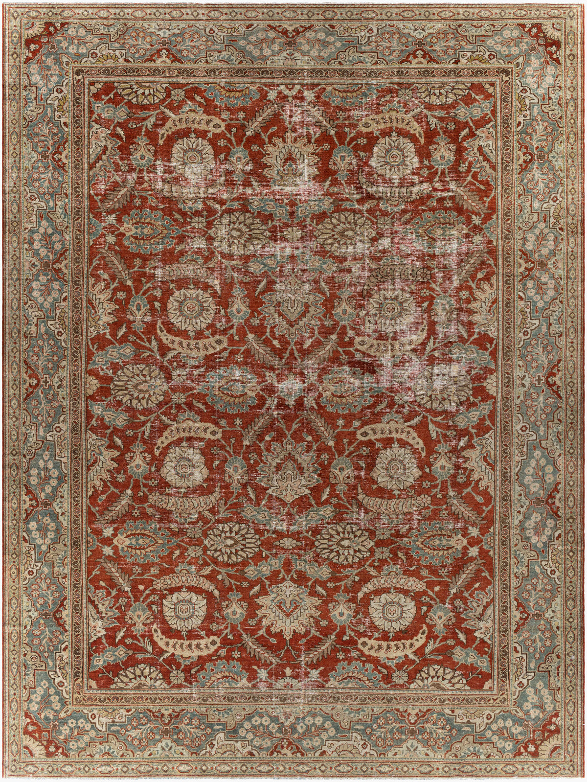 Antique One of a Kind Handmade Rug