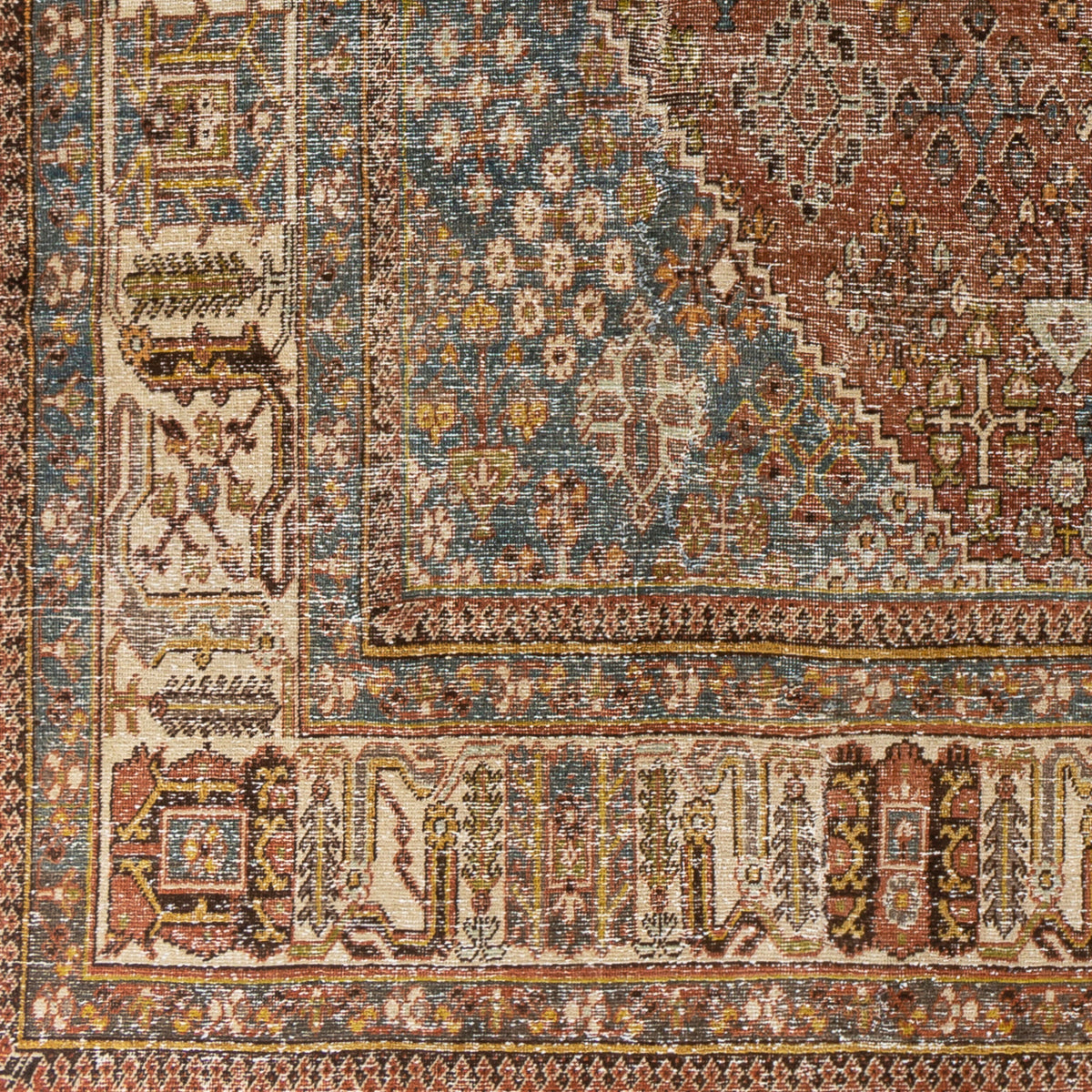 Antique One of a Kind Handmade Rug