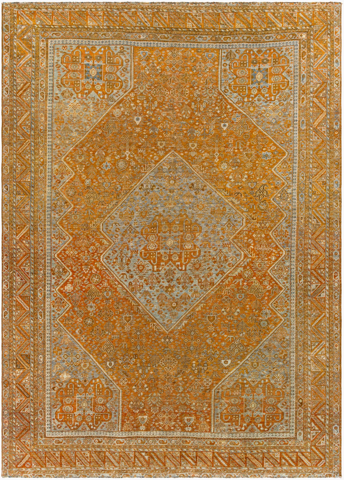 Antique One of a Kind Handmade Rug