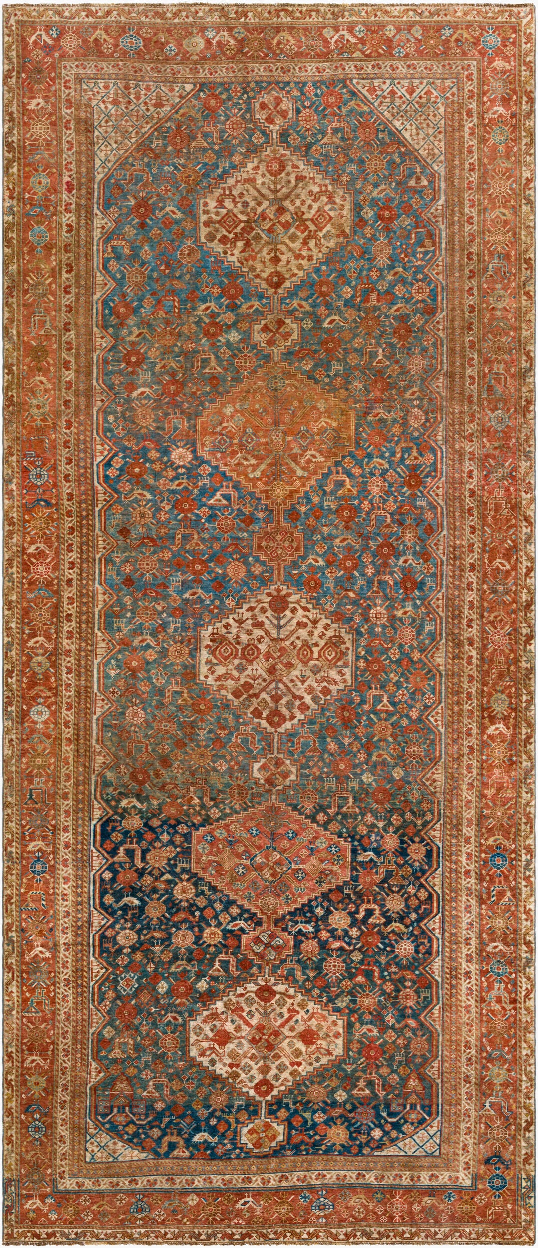 Antique One of a Kind Handmade Rug