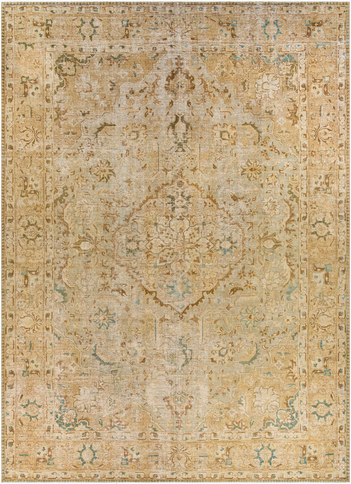 Antique One of a Kind Handmade Rug