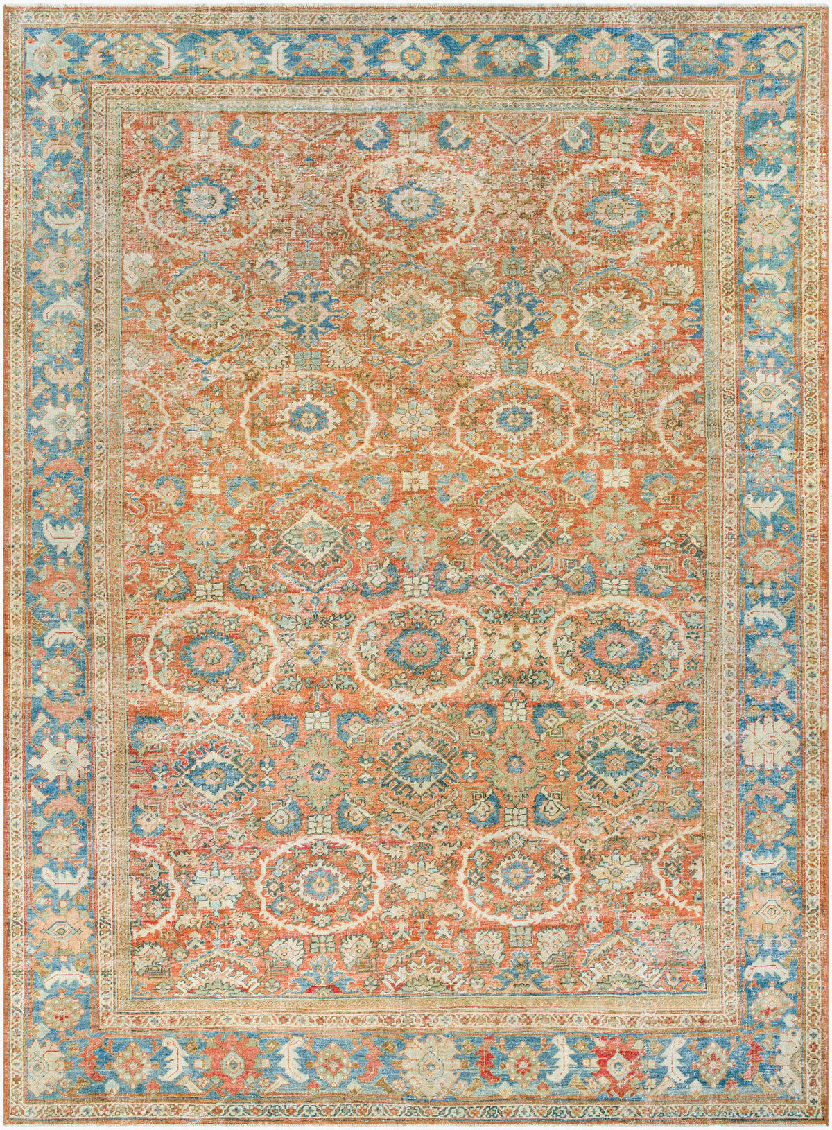 Antique One of a Kind Handmade Rug