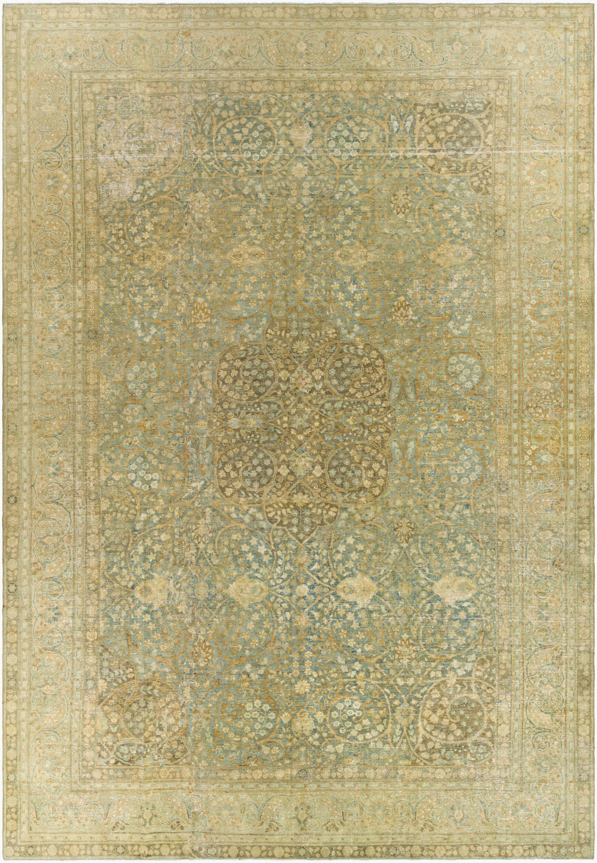 Antique One of a Kind Handmade Rug