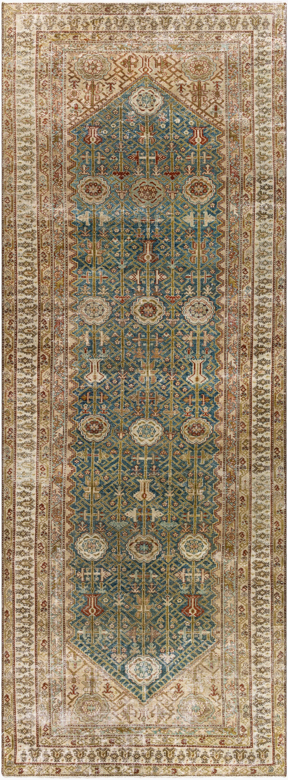 Antique One of a Kind Handmade Rug