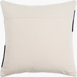 Osmund Accent Pillow OSM-001 in Black, back view