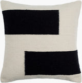 Osmund Accent Pillow OSM-001 in Black, front view