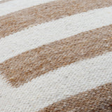 Osmund Accent Pillow OSM-004 in Brown, close-up of the texture