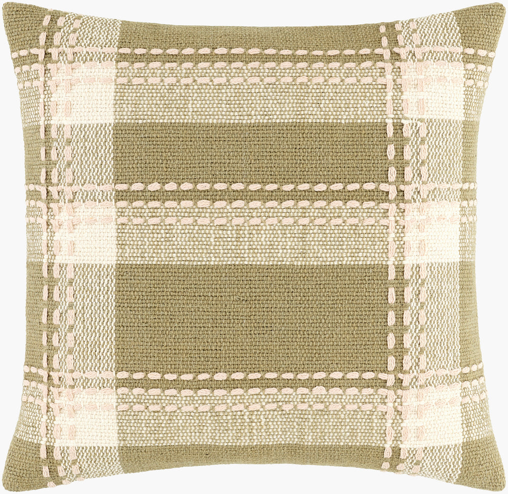 Ouyen Accent Pillow OYN-001 in Sage, front view