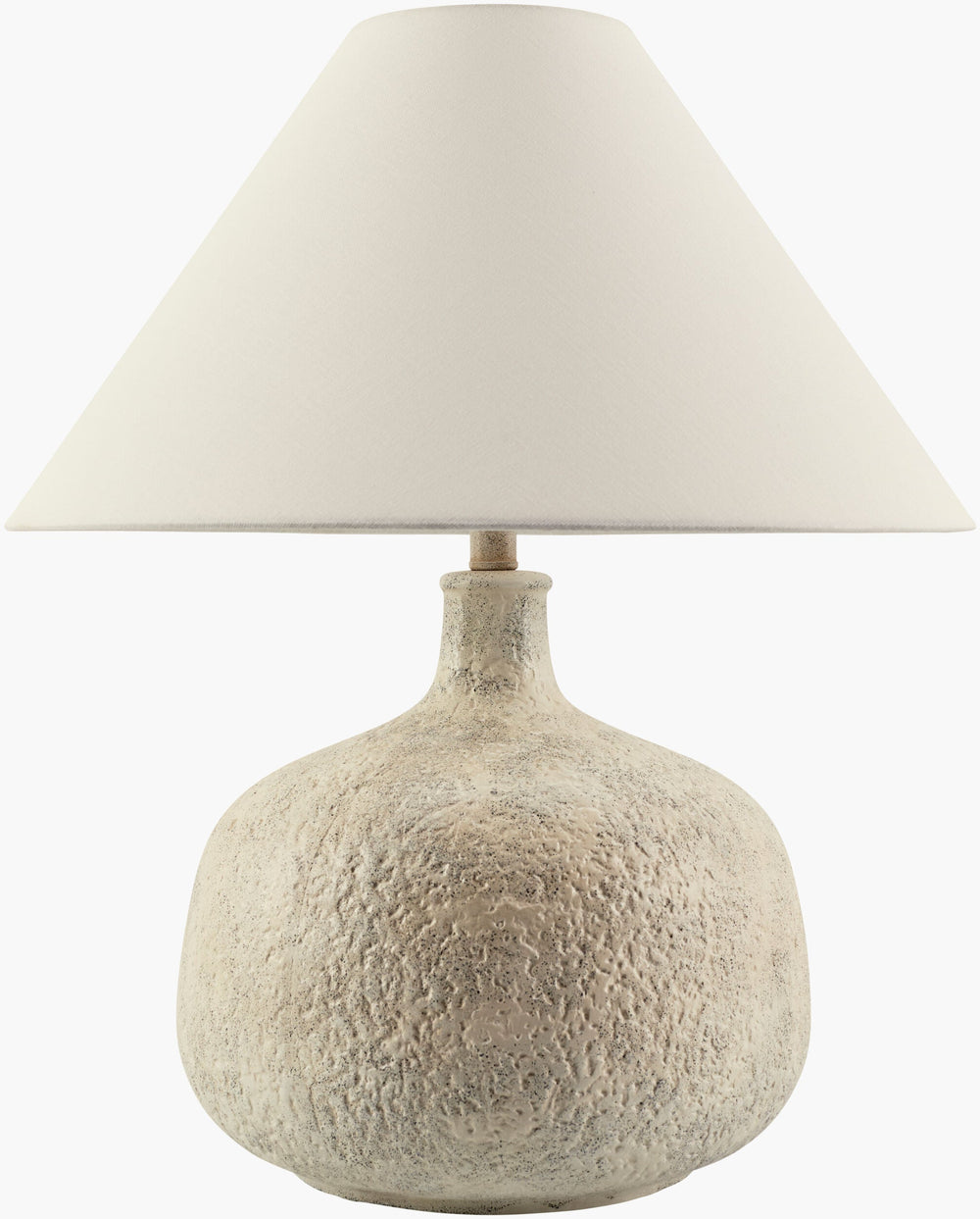 Pedras Accent Table Lamp in cream, view 2 of 6