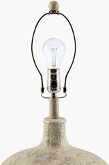Pedras Accent Table Lamp in cream, detail