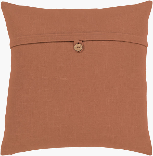 Penelope Accent Pillow PLP-002 in Brown, front view