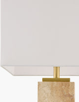 Ponta Accent Table Lamp PNT-003 in Brown, shade detail