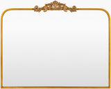 Aarlen Mantel Mirror RAL-001 in Gold, front view