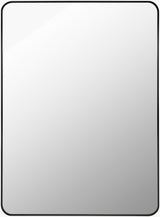 Aranya Accent Mirror RAY-023 in Black, front view