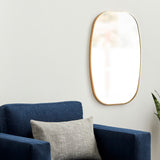 Aranya Accent Mirror RAY-036, styled in a room