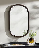 Renee Accent Mirror RENE-001, styled in a room