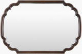 Renee Accent Mirror RENE-001 in Brown, front view