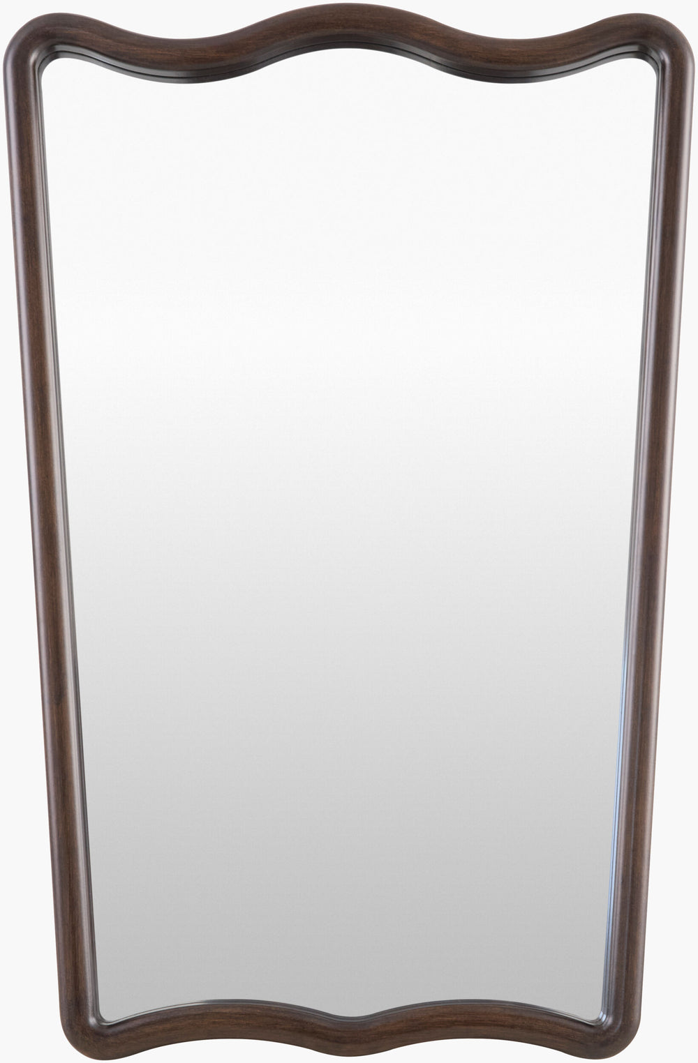 Renee Accent Mirror RENE-003 in Brown, front view