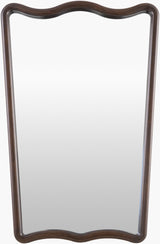 Renee Accent Mirror RENE-003 in Brown, front view