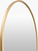 Carmen Accent Mirror RME-004 in Gold, corner detail