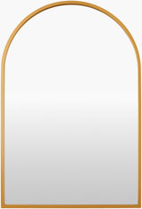 Carmen Accent Mirror RME-005 in Gold, front view
