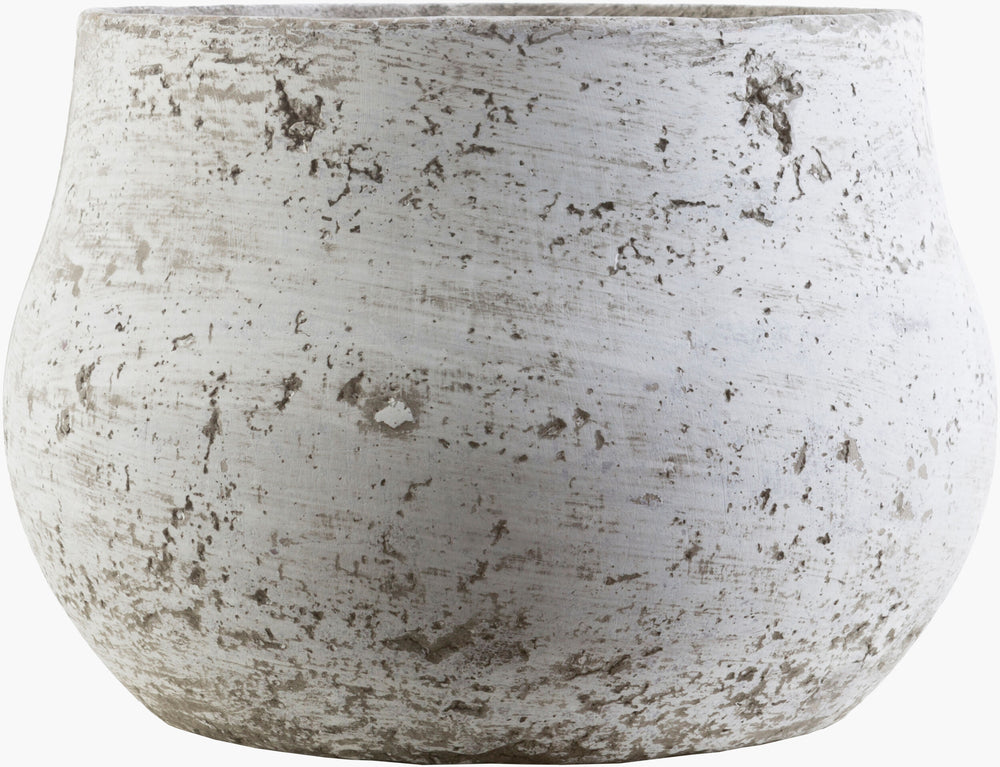 Rome Planter RMR-250 in Taupe, front view