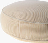 Roy Accent Pillow ROY-001 in Ivory, corner detail