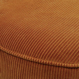 Roy Accent Pillow ROY-004 in Rust, close-up of the texture