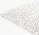 Artisanal Lumbar Pillow, corner detail