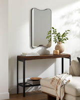 Auburn Accent Mirror RUB-005, styled in a room