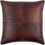 Sheffield Accent Pillow SFD-001 in Dark Brown, front view