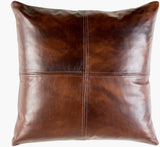 Sheffield Accent Pillow SFD-001 in Dark Brown, front view