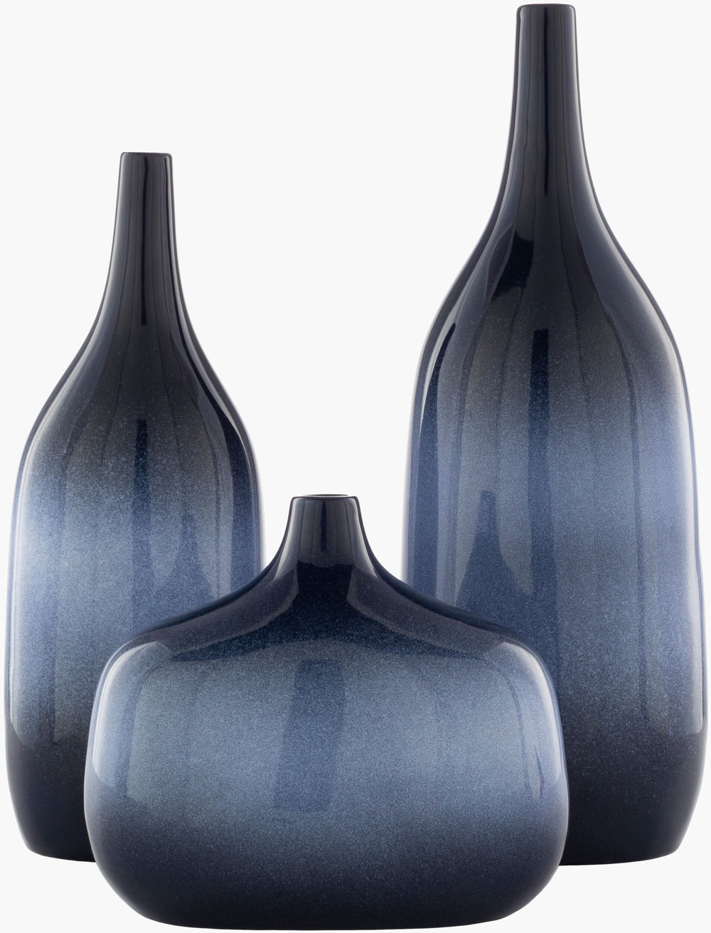 Sparta Vase SPA-001 in Blue, front view