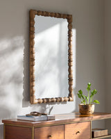 Elisaveta Accent Mirror SVET-001, styled in a room
