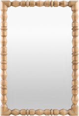 Elisaveta Accent Mirror SVET-001 in Wood, front view