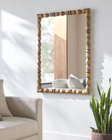 Elisaveta Accent Mirror SVET-001, styled in a room