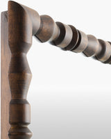 Elisaveta Accent Mirror SVET-002 in Dark Brown, corner detail