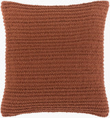 Teris Accent Pillow TERS-003 in Rust, front view