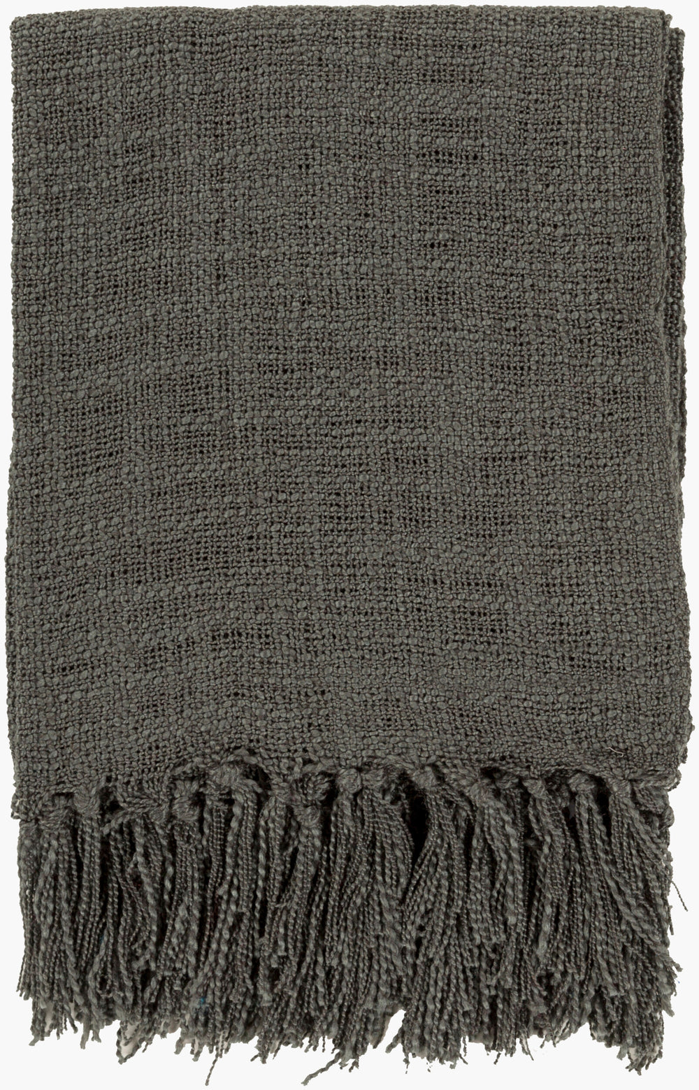 Tilda Throw TID-003 in Charcoal, front view