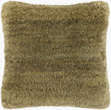 Velan Accent Pillow VLAN-004 in Olive, front view