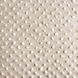 Valin Lumbar Pillow VLN-002 in Oatmeal, close-up of the texture