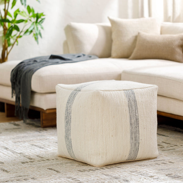 Wheeler Pouf