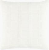 Whyalla Accent Pillow WHY-001 in Ivory, front view