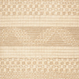Washed Waffle Accent Pillow WWA-004 in Beige, close-up of the texture
