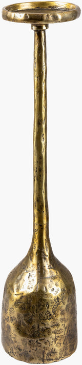 Yamuna Candleholder YMU-001 in Brass, front view