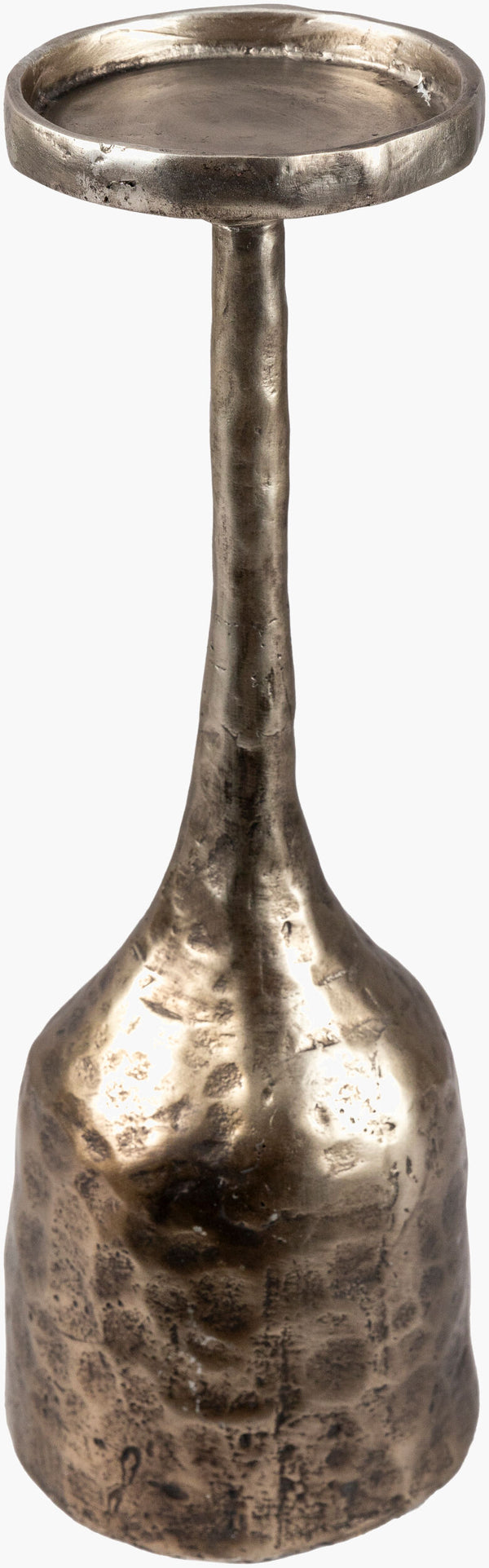 Yamuna Candleholder YMU-004 in Bronze, front view